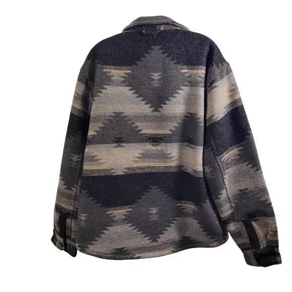 Jachs New York Premium Outdoors Purveyors Men Brown Southwestern Jacket Size L - Picture 5 of 7